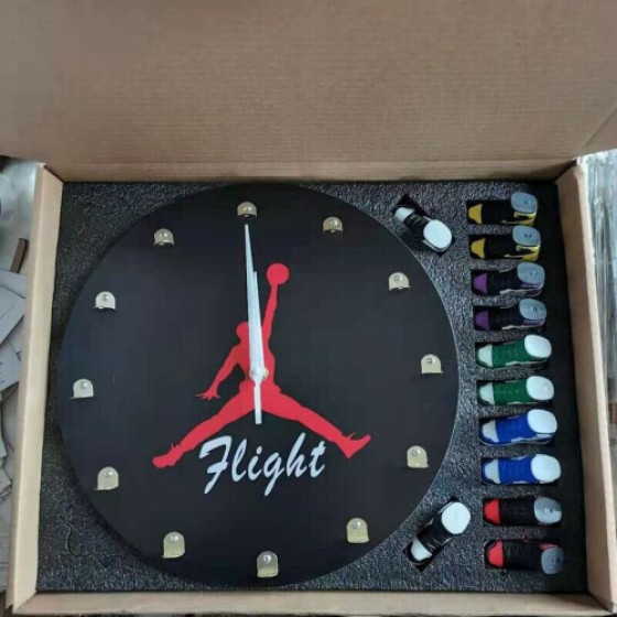 Jam Dinding Rumah 30cm AJ1-12, Jam Dial, Cocok untuk Ruang Tamu, Kamar Tidur, Kantor, Dekorasi Kafe, Bar (Yordania)